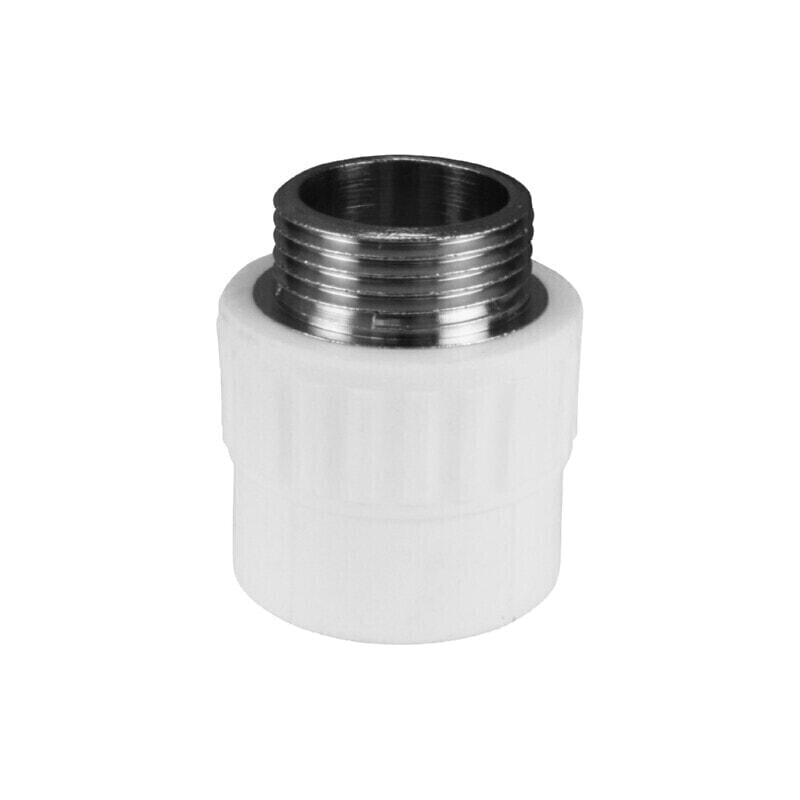 ValFex Муфта переходная НР 20 x 1/2" ( уп 150/30 шт.) БЕЛАЯ