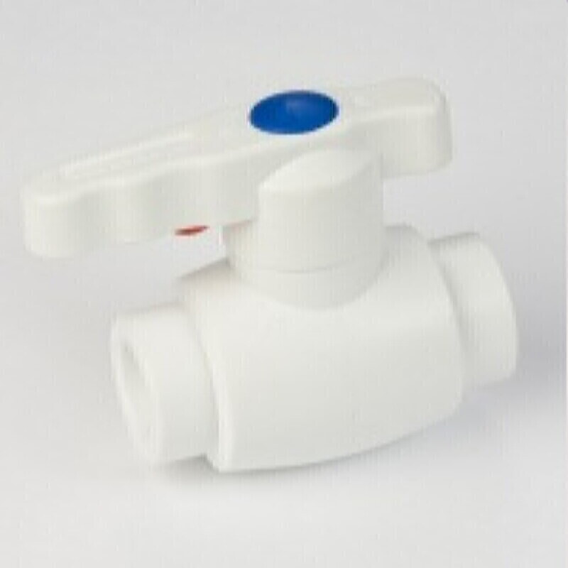 PRO AQUA Кран шаровый 25 белый PA40010