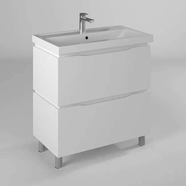Briz Тумба напольная Briz Милана 70 см с раковиной Kirovit Фостер 70 см