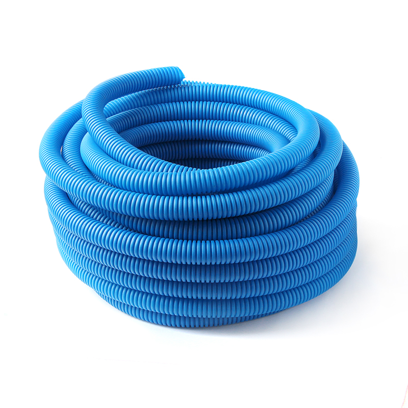 PRO AQUA FLEXI GUARD Защитная гофротруба (синяя) Для труб 25 мм. Бухта 30 м