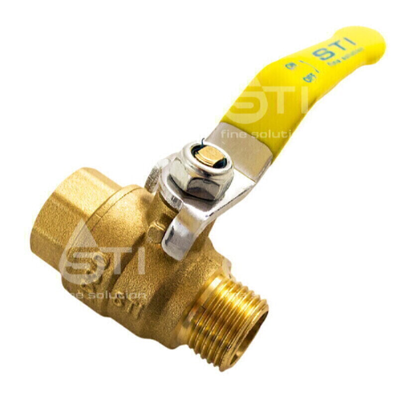 STI Кран шар. вн.-нар. 1" ГАЗ  флажок
