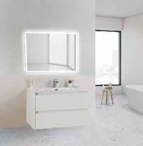 BelBagno KRAFT 800 тумба подвесная Rovere Nebrasca Natu KRAFT 39-800/390-2C + Керамическая раковина BB800/390
