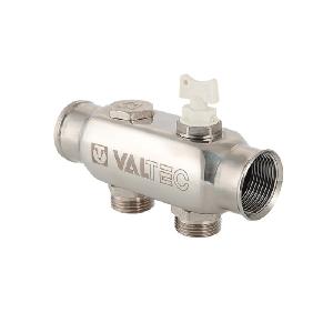 Valtec Коллектор из нержавеющей стали наружняя резьба 2 выхода 1х3/4 VTc.505.SS 