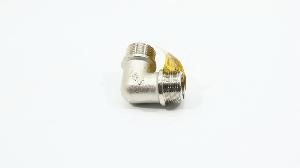 VALOGIN Угольник нр-нр. хром  1/2"