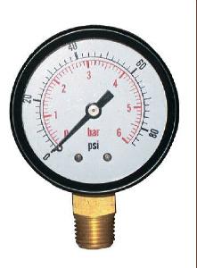 Китай Манометр радиальный (d=50 мм, 0-6 бар, 1/4")