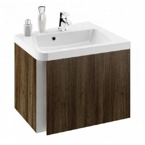 RAVAK SD 10° 550 R темно-ореховый ШКАФЧИК ПОД УГЛОВОЙ УМЫВАЛЬНИК  X000000744  