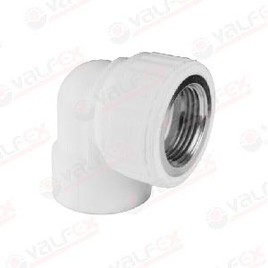 ValFex Угольник переходной ВР 20х1/2" ( уп 125/25 шт.) БЕЛЫЙ