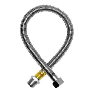 OVERCON Подводка для ГАЗА 400см 1/2 г/ш сильфонная, нерж.OVERCON