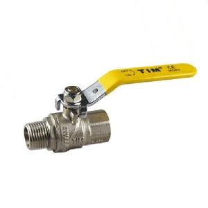 TIM Кран шаровой газовый вн.-нар 3/4" флажок DE123T