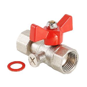 Valtec VT.807.N.0404 Кран шаровый для подключения манометра 1/2 Valtec VT.807.N.0404 Кран шаровый для подключения манометра 1/2