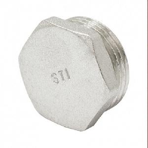 STI Пробка 3/4" НР никелированная