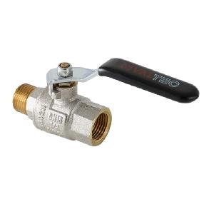 Valtec VT315 Кран шар. PERFECT, стальная рукоятка 1/2" вн.-нар.