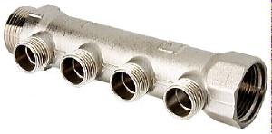 Valtec Коллектор наружняя резьба 4 выхода х1х1/2 VT.500 