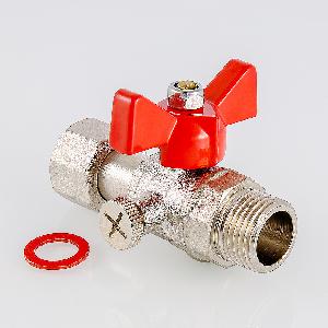 Valtec Кран шаровой для подключения манометра нр-вн 1/2"x1/4" VT.806.N.0402
