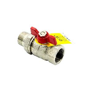 VALOGIN Кран шаровой со сгоном  вн.-нр 1 1/2"   (104105)