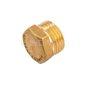 TIM Пробка  1 1/2" НР латунная 